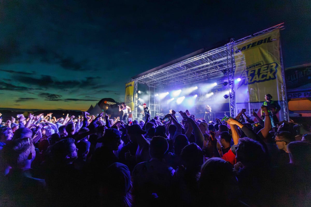 Festival stage