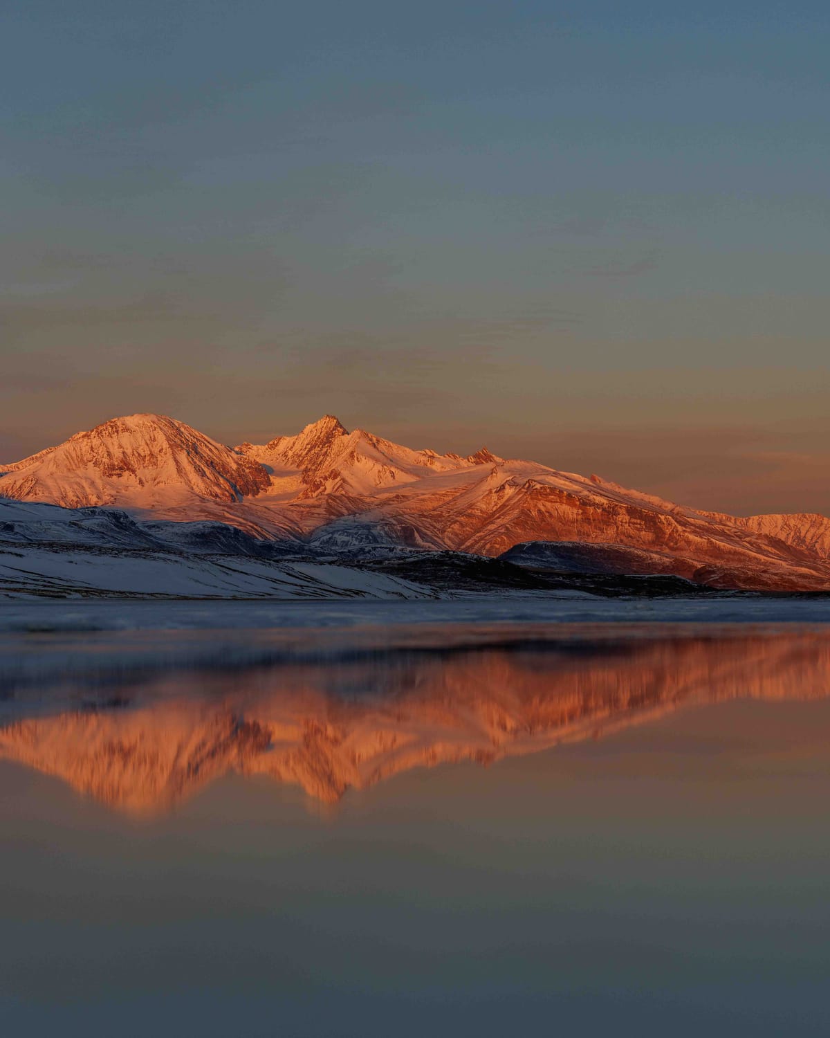 Mountains at dawn