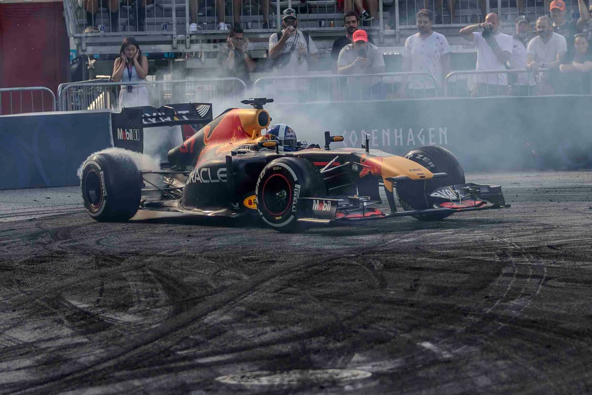 Red Bull F1 show run
